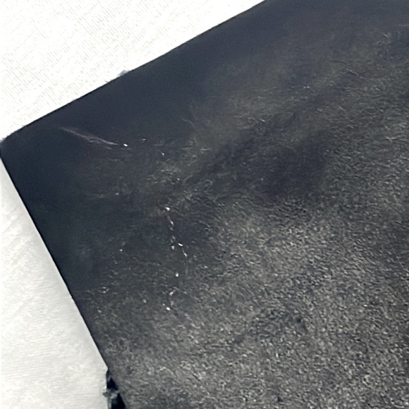 Vintage Whiting & Davis Made in Macau Black Weaved Front Evening Bag - Picture 7 of 8